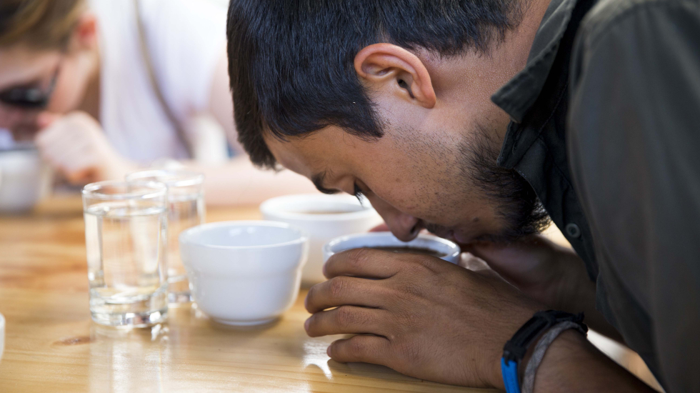 El tour de café termina con una degustación. Alejandro Gamboa / Grupo Nación