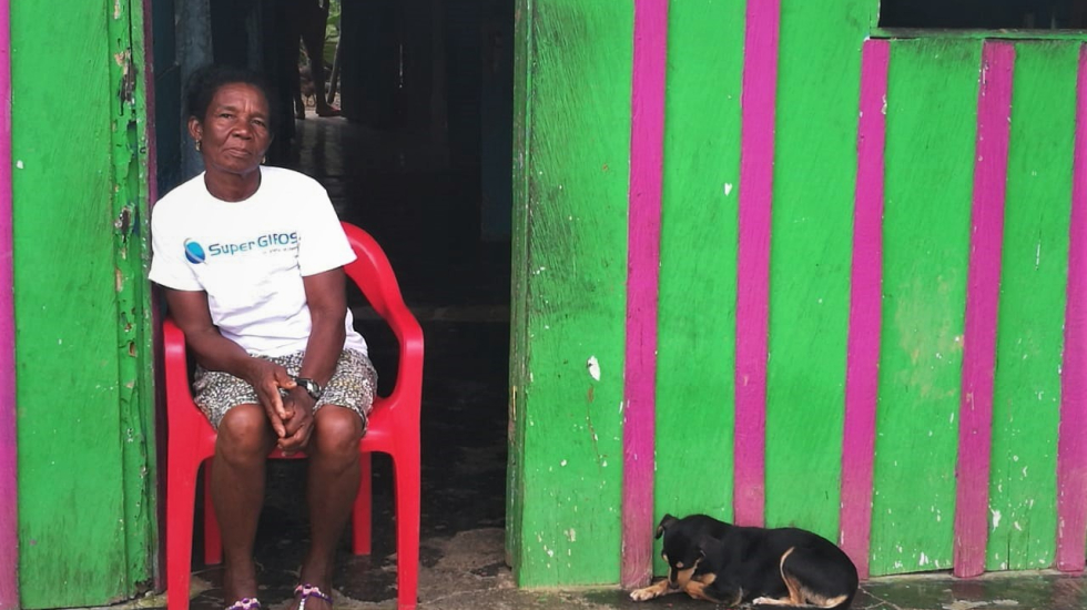 Estebana Bello, partera de Pedraloza