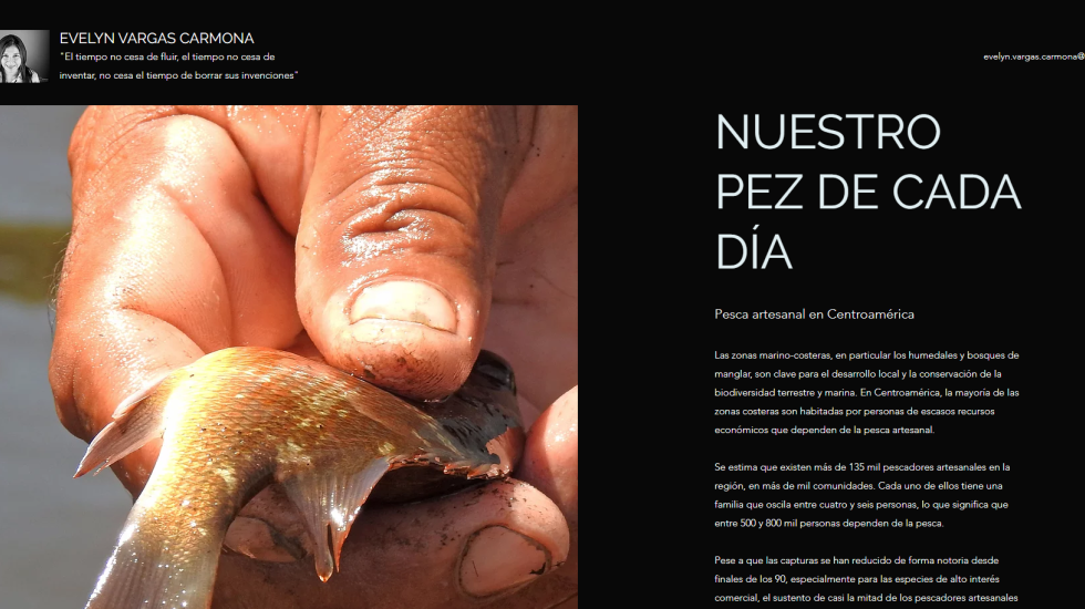 Nuestro pez de cada día: trabajo de fotoperiodismo de Evelyn Vargas, miembro de LatinClima