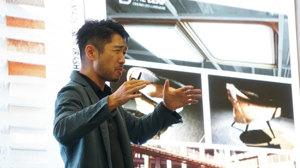 Arthur Huang fue uno de los conferencistas preferidos por los asistentes. Él habló sobre economía circular. John Mullins / Parque Viva